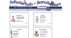 Desktop Screenshot of dollsville.com
